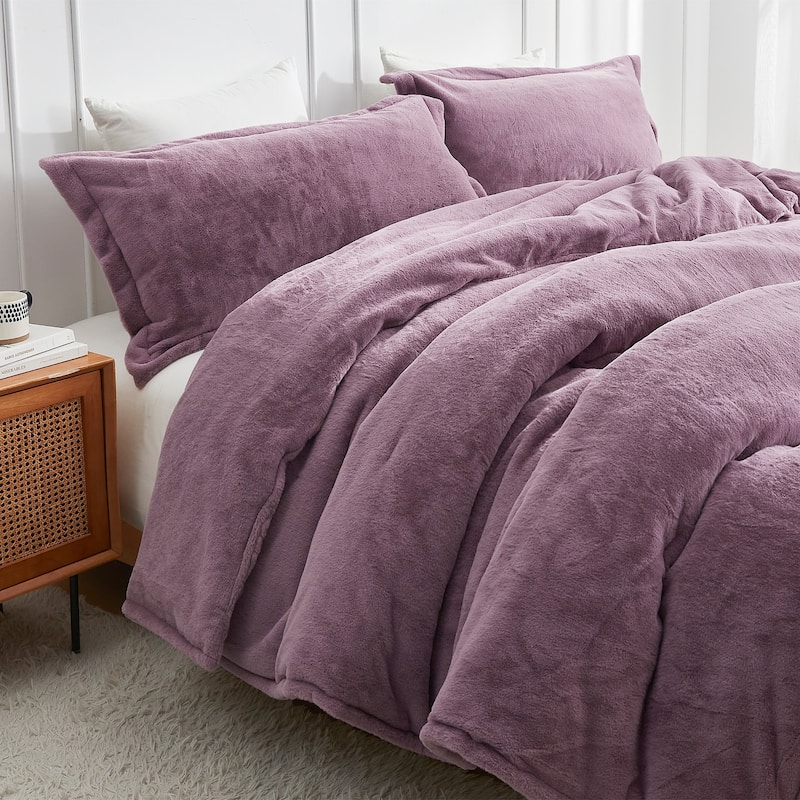 Softer than Soft® - Coma Inducer® Oversized Comforter Set - Elderberry