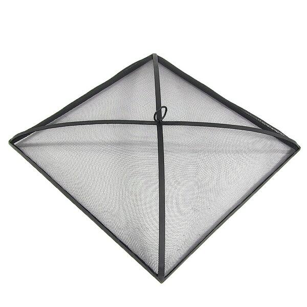 Shop Sunnydaze Spark Screen 24 Square Heavy Duty Steel Mesh Fire Pit Cover Accessory 24 Inch Overstock 28730847
