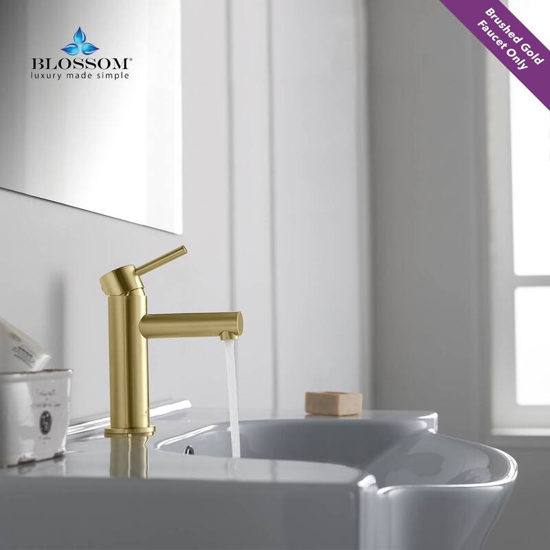 Solid Brass Leed Free Single Handle Bathroom Faucet