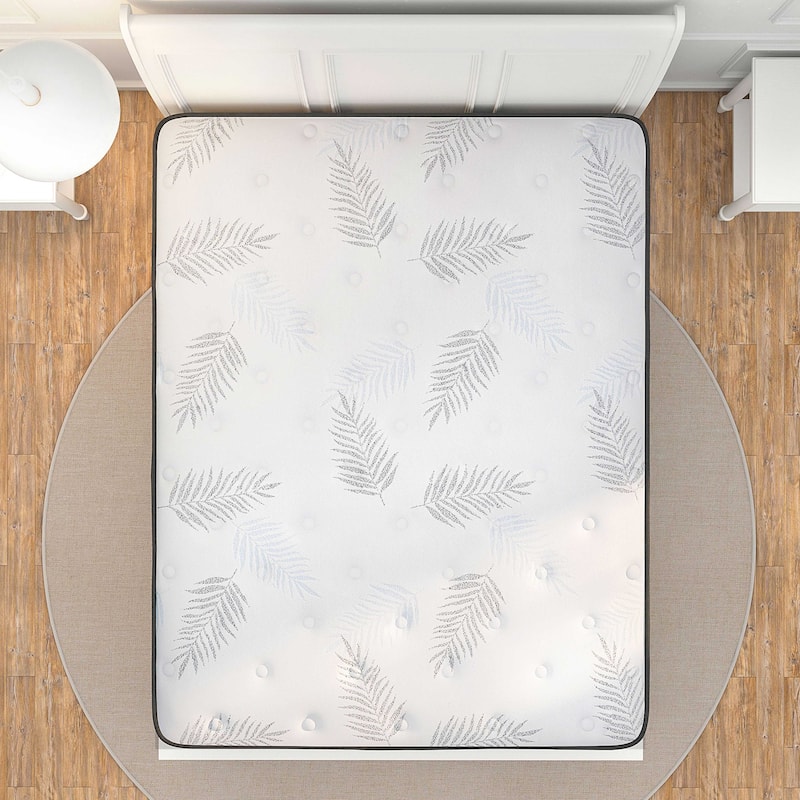 Modland 14" Firm Twin Gel Memory Foam Mattress - Hybrid, Edge Support & Back Pain Relief