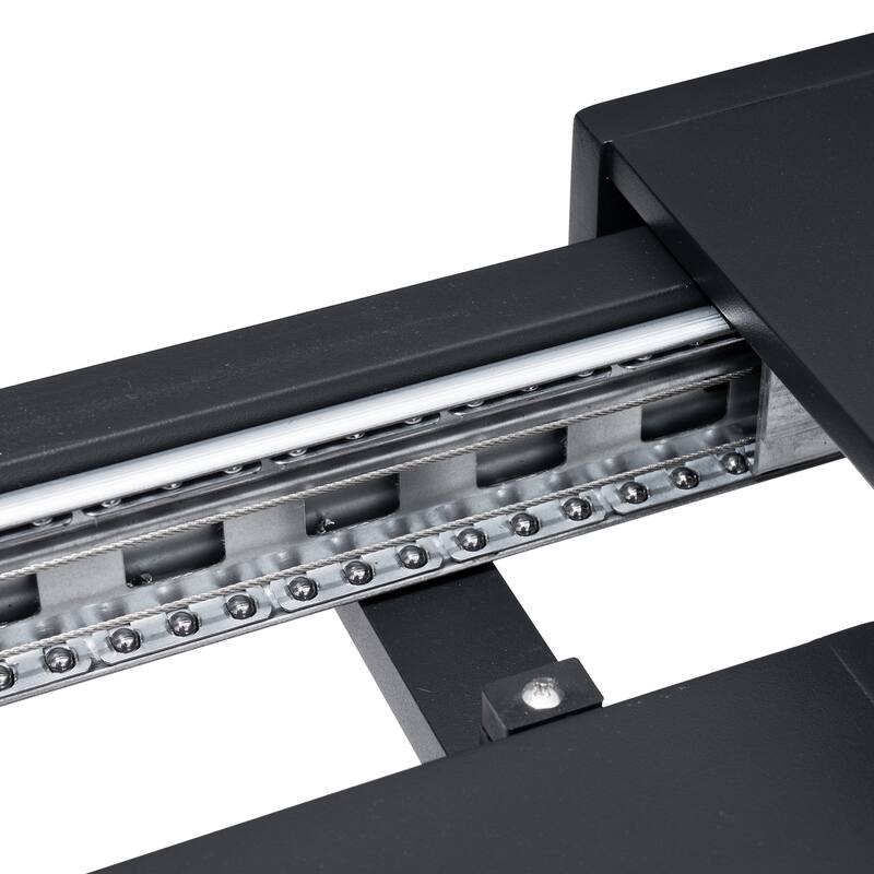 VredHom Outdoor Aluminum Expandable Dining Table for 4-6 Persons - 46.1" / 63.8" (L) x 27.6" (W) x 29.9" (H)