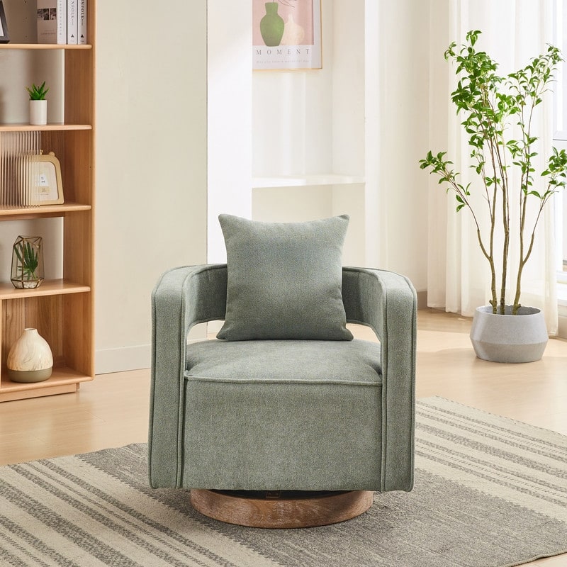 Swivel Accent Chair Modern Comfy Sofa Chair, Club Chair Leisure Arm Chair