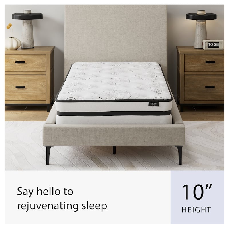 Signature Design by Ashley Chime 10-inch Hybrid Mattress in a Box