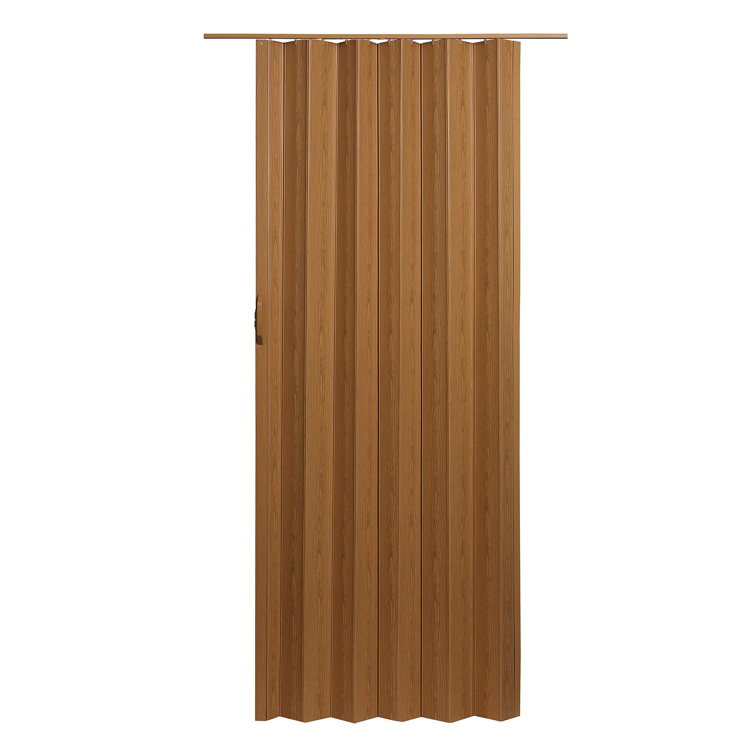 Spectrum Via Oak PVC Folding Closet Door Accordion Door 48 x 80
