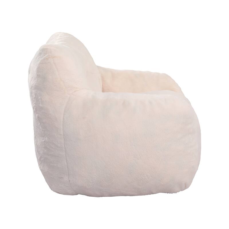 Overstuffed High-Density Foam Bean Bag Sofa