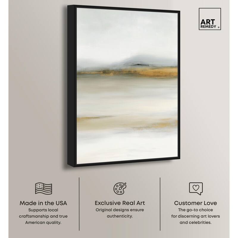 Misty Expanse II Canvas by Art Remedy