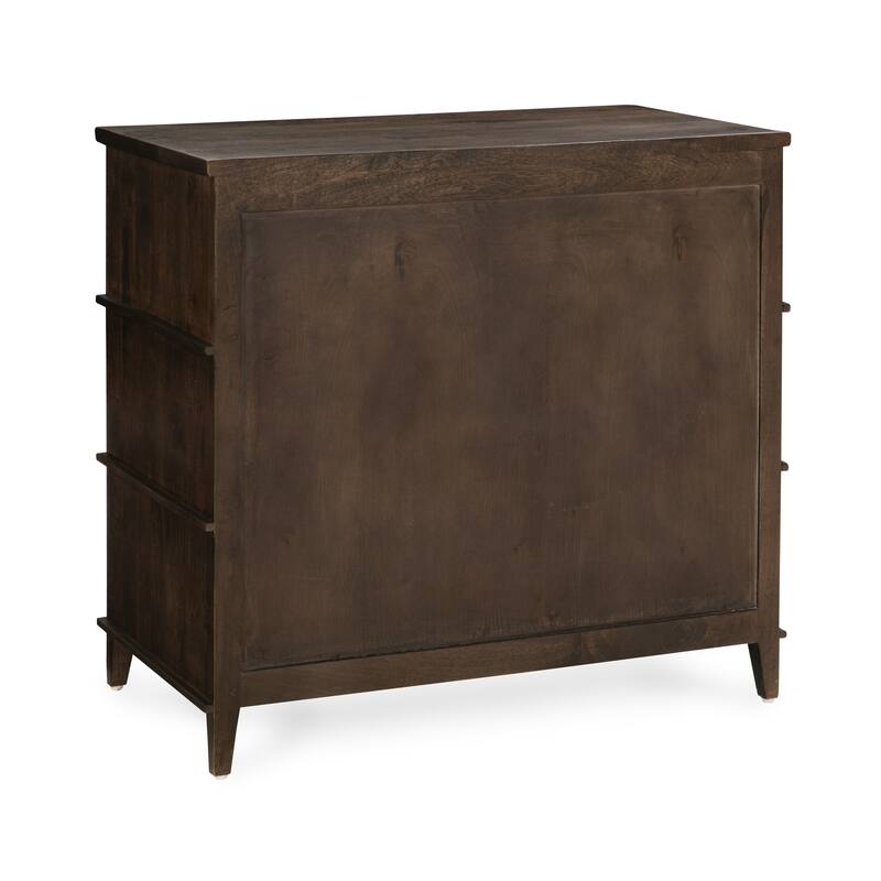 Classic Home Westlake 3-Drawer Mango Wood Chest Cabinet