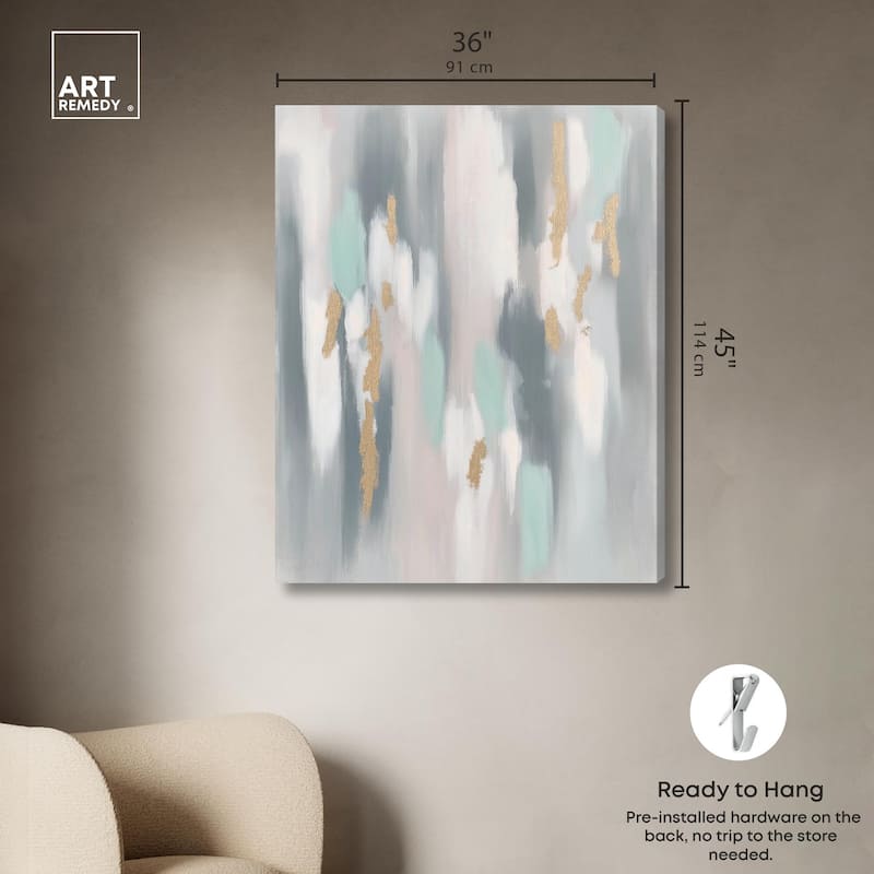 Luminous Veins Canvas by Art Remedy, Gallery Wrapped