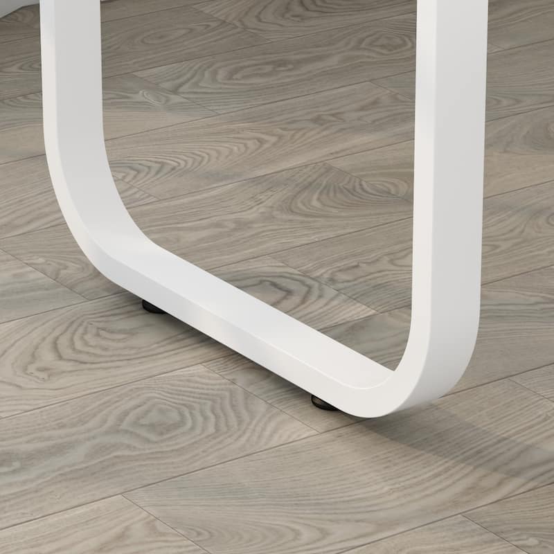 55" L-Shaped Computer Desk - Storage Workstation - 5 Colors Large