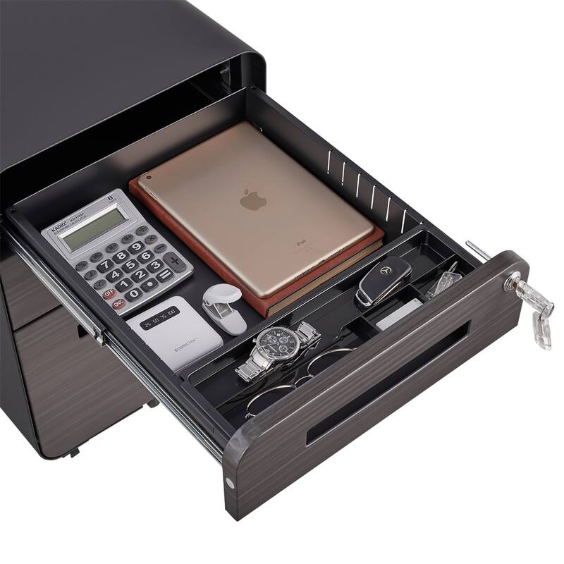 Mobile File Cabinet Under Desk Office,Versatile Storage Cabinet