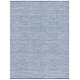 preview thumbnail 35 of 46, SAFAVIEH Flatweave Montauk Sigurosk Casual Cotton Rug 9' x 12' - Navy/Blue - Rectangle