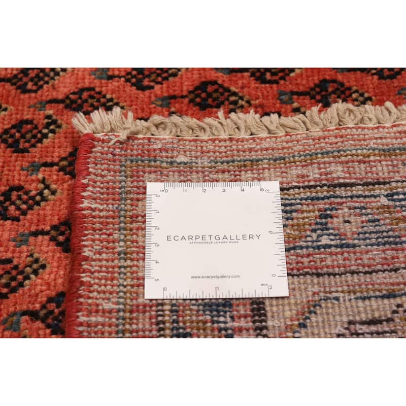 ECARPETGALLERY Hand-knotted Andelz Dark Copper Wool Rug - 3'6 x 10'4
