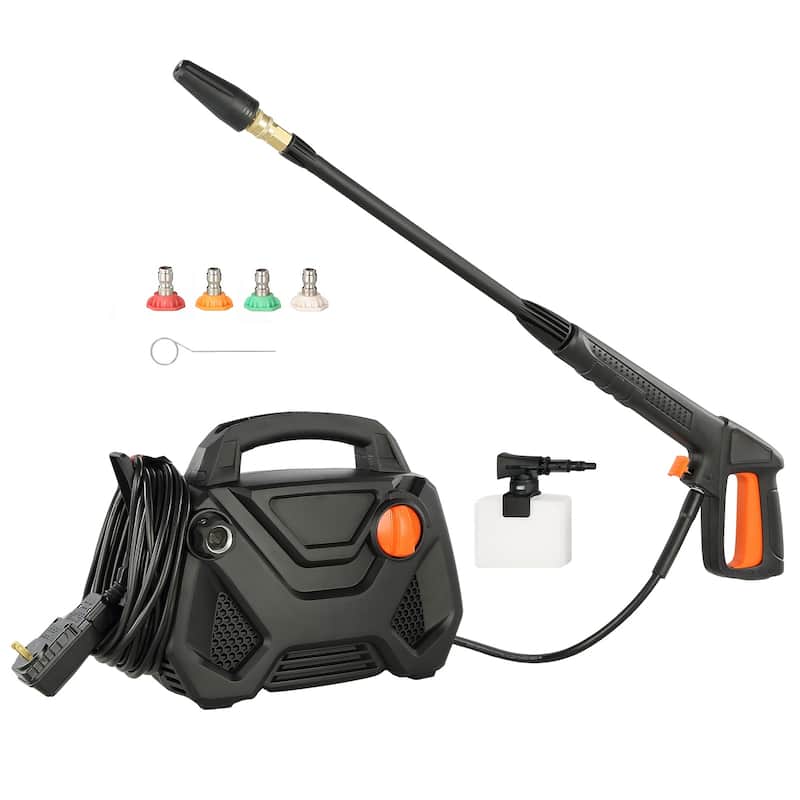 Electric Pressure Washer Portable Cleans Cars/Fences/Patios/Furniture/Floor/Window - 2150 PSI 14.55 pounds - 2150 PSI 14.55 pounds