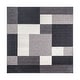 preview thumbnail 86 of 90, World Rug Gallery Modern Boxes Design Non-slip (Non-skid) Area Rug