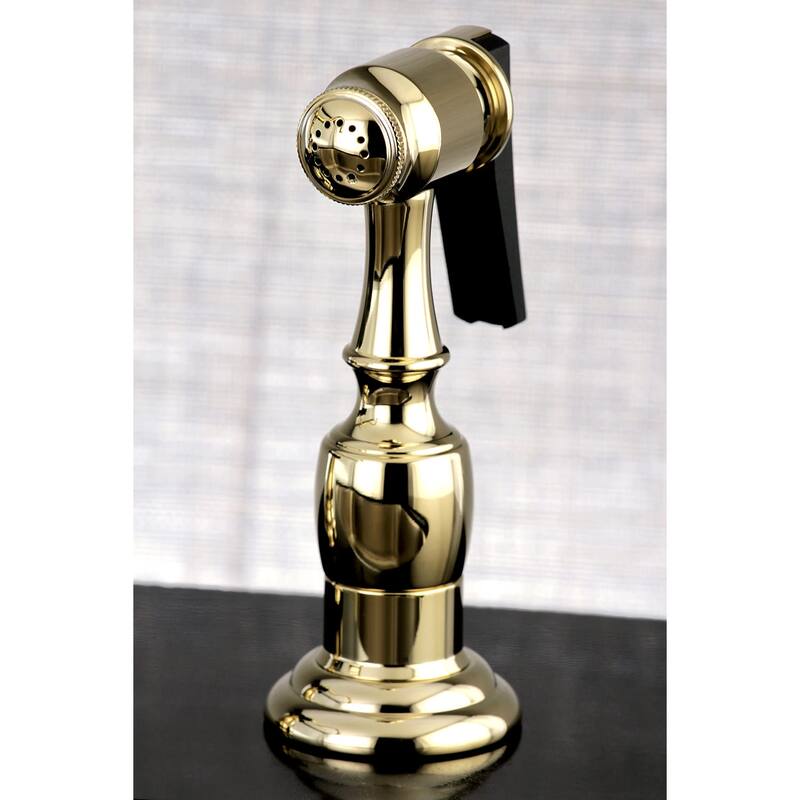 Kingston Brass Duchess 1.8 GPM Widespread Kitchen Faucet - Includes