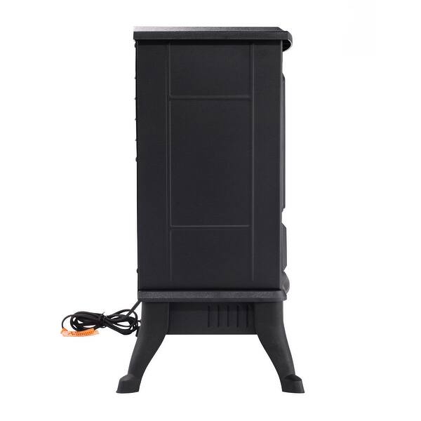 Shop Costway Metal Electric 1000w Fireplace Quartz Tube Heater