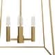 preview thumbnail 8 of 10, Hunter Fair Oaks 4-Light Pendant - Kitchen, Dining Room, Foyer - Modern Farmhouse, Transitional, Cage, Lantern - Designer!