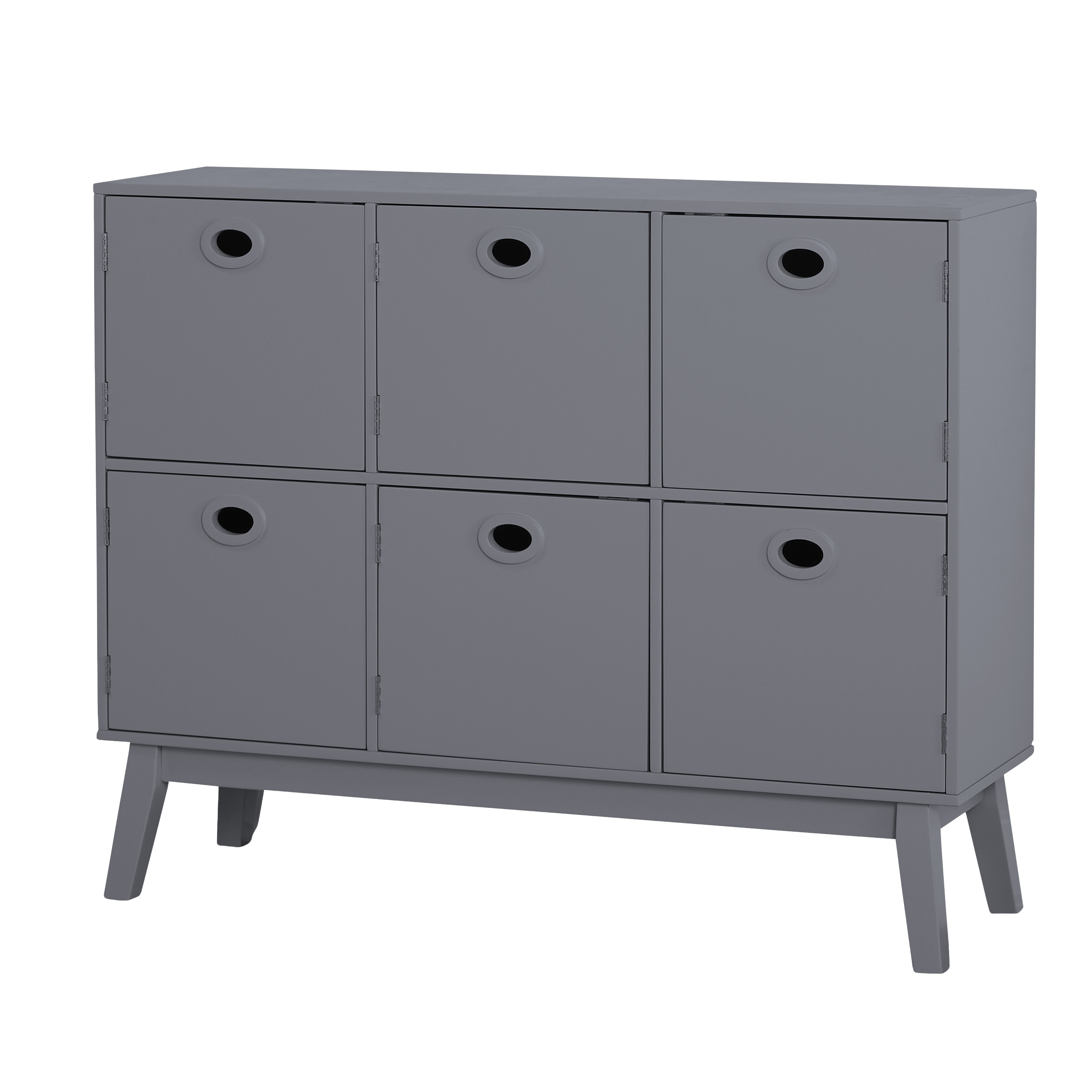 Tierney 6 sales door accent cabinet