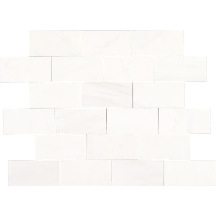 Mohawk® Contempo White 3 x 6 Marble Floor and Wall Tile Mohawk® Contempo White 3 x 6 Marble Floor and Wall Tile