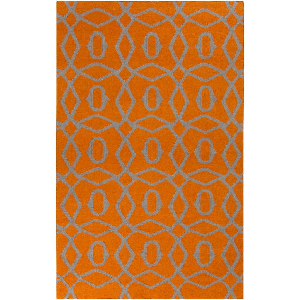 Hand-woven Sioux Flatweave Wool Area Rug