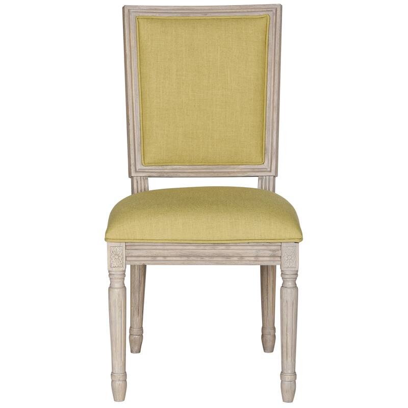 SAFAVIEH Sharen Rectangular Dining Chair (Set of 2). - 20"W x 24"D x 38"H