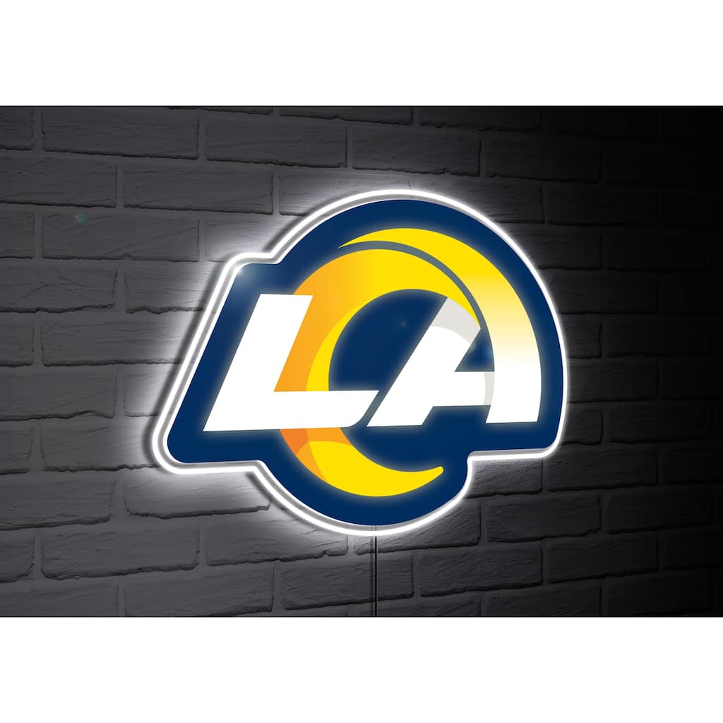 Los Angeles Rams Team Logo LED Wall Decor Lighted Sign