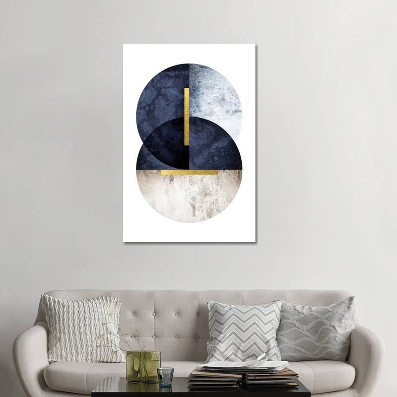 iCanvas "Dark Navy" by Urban Epiphany Canvas Print - 48x32x1.5