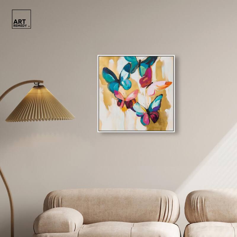 Wings in Waltz II Canvas by Art Remedy