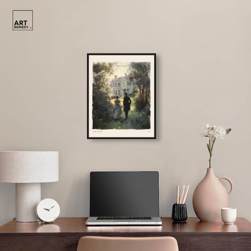Pride and Prejudice Scene Canvas by Art Remedy