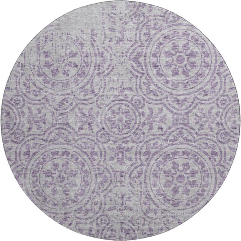 Premium Washable Super Soft Vanishing Medallion Mayfield Rug