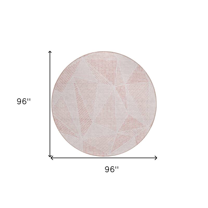 HomeRoots Geometric Transitional Rectangle Outdoor Rug