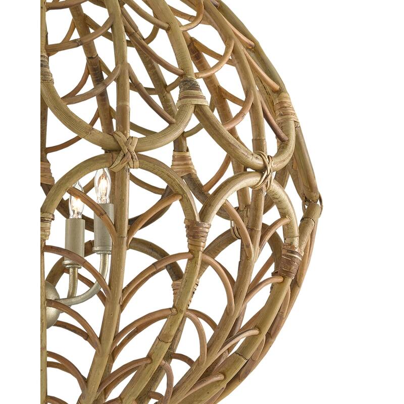 Currey & Company Cape Verde Orb Chandelier - 25.5"h x 24.5"dia