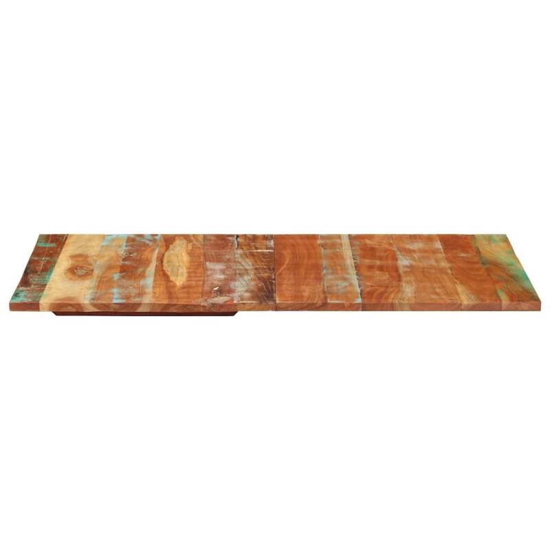 vidaXL Table Top Multicolor Solid reclaimed wood Standard
