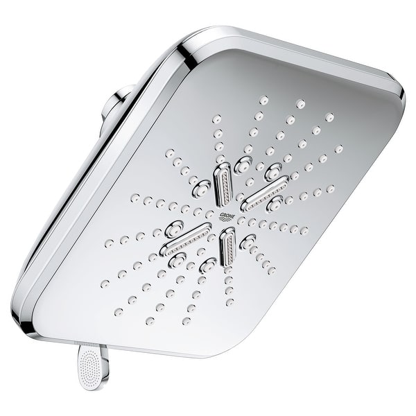 slide 2 of 14, Grohe 26 797 Rainshower SmartActive 1.75 GPM Multi Function Shower Starlight Chrome