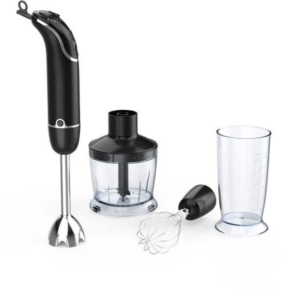 Daily Boutik 800W 4 in 1 Immersion Hand Stick Electric Blender Mixer - 9.9  x 5.5 x 9.9 - Bed Bath & Beyond - 35225373