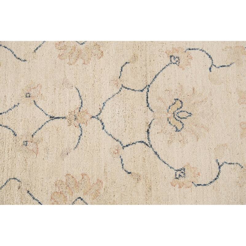 Vegetable Dye Peshawar Chobi Oriental Runner Rug Wool Hand-knotted - 2'8" x 11'6"