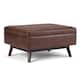 Option Distressed Saddle Brown