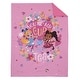 preview thumbnail 2 of 3, Disney Alice's Wonderland Bakery Tea Party Pink and Purple 4 Piece Toddler Bed Set