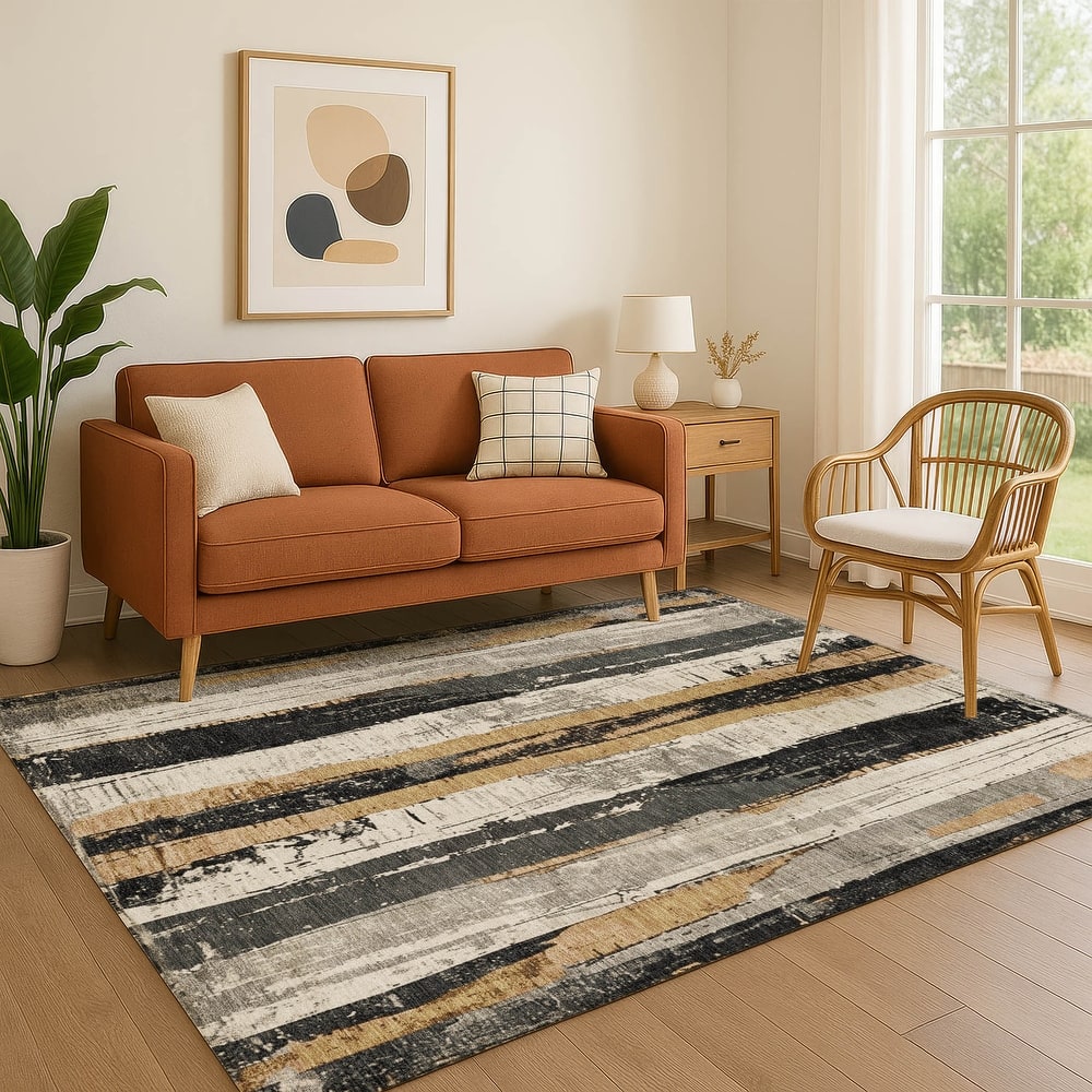 Premium Washable Super Soft Casual Contemporary Mayfield Rug