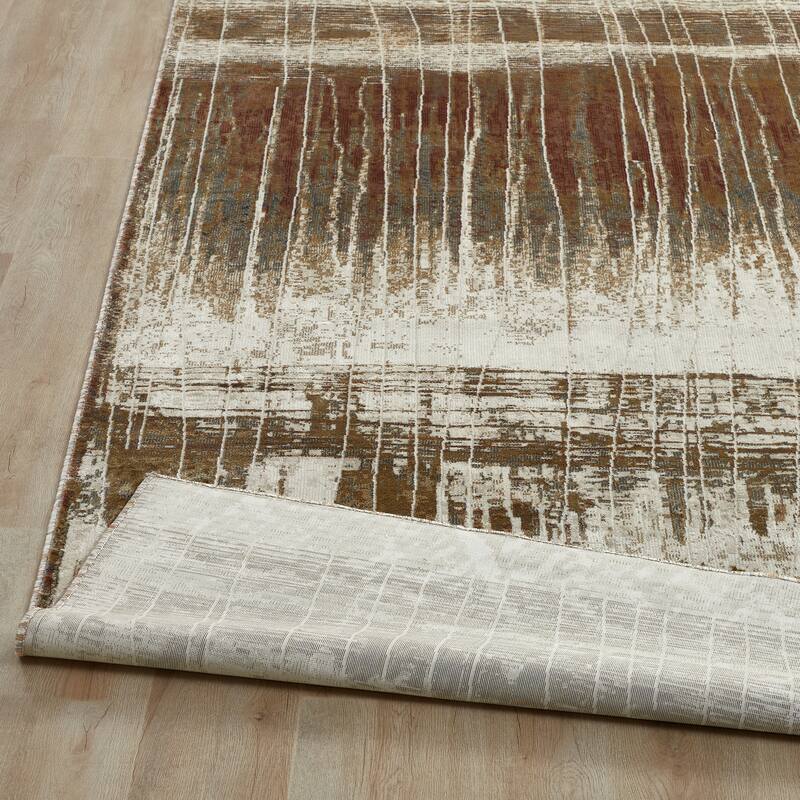 Radiant Horizon Abstract Area Rug