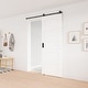 preview thumbnail 6 of 6, WINSOON 5-12 FT Sliding Barn Door Hardware for Single Door Antique Top Mount