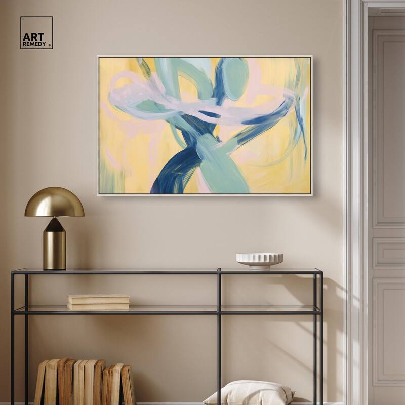 Entangled Embrace II Canvas by Art Remedy