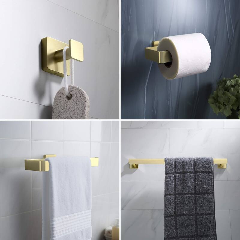 Blaze 4 Piece Bathroom Hardware Set