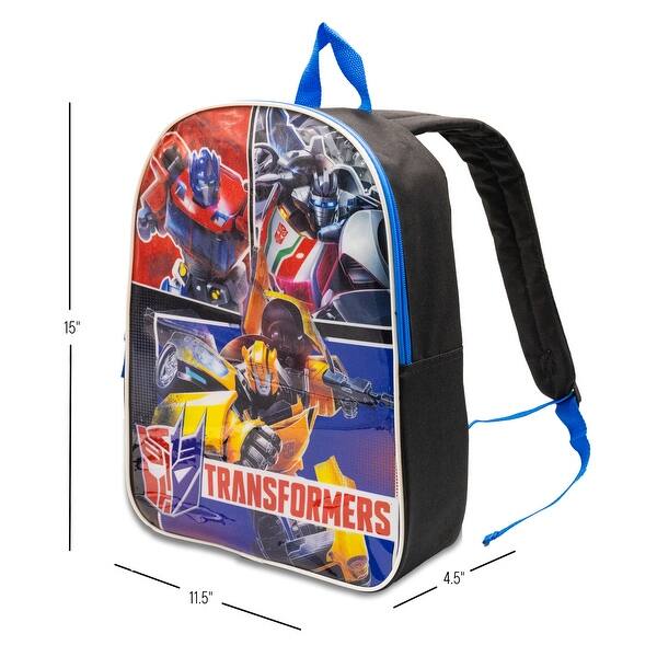 dimension image slide 4 of 22, Boys 15" Backpack with Padded Straps & Zip Compartment - Ideal Toddler Bookbag for School & Travel