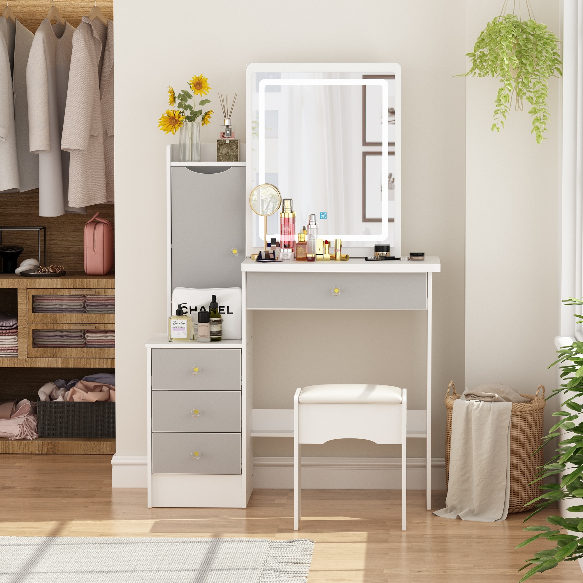 Makeup top vanity stores