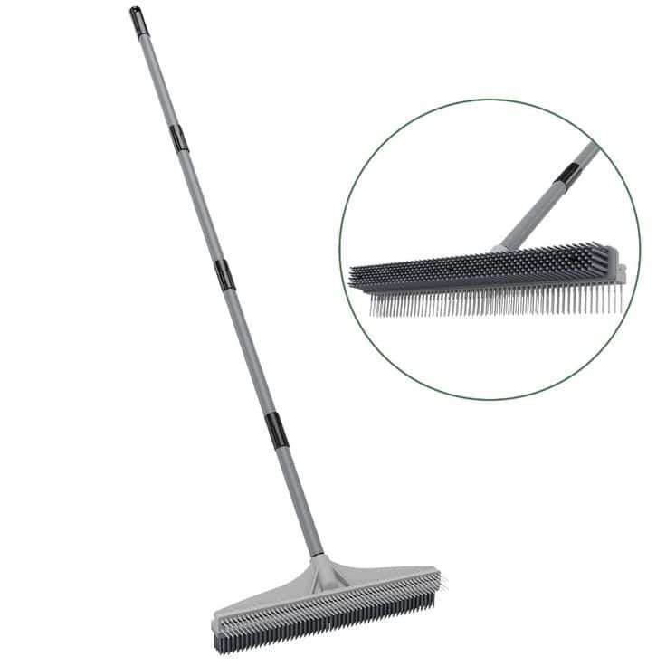 Walensee Handy Push Brooms with Detachable Head - Grey