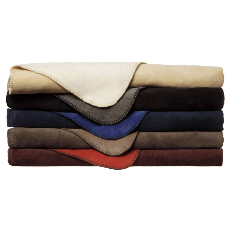 IBENA Sorrento Plush Reversible Blanket