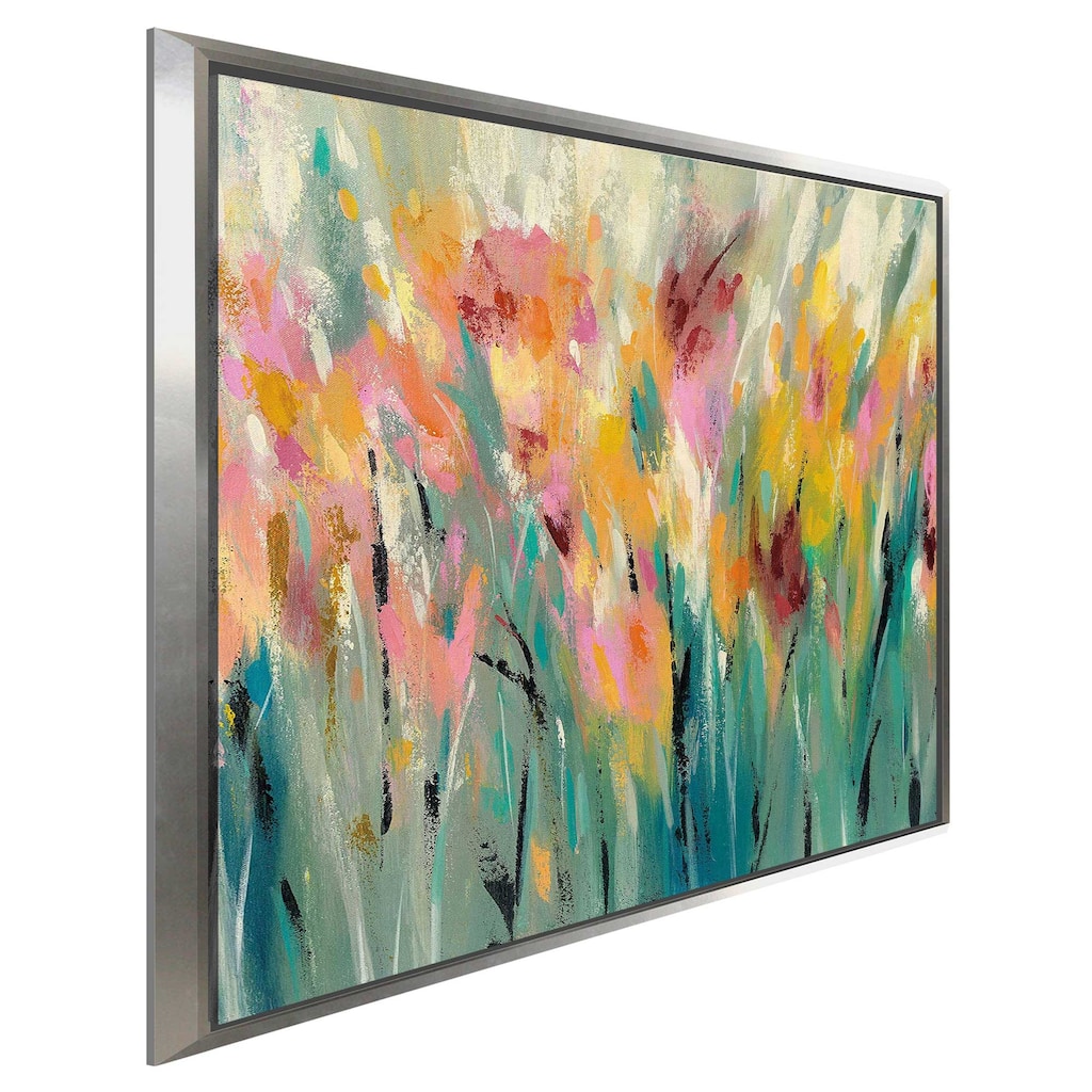 "Summer Garden Joy" Print on Floating Canvas