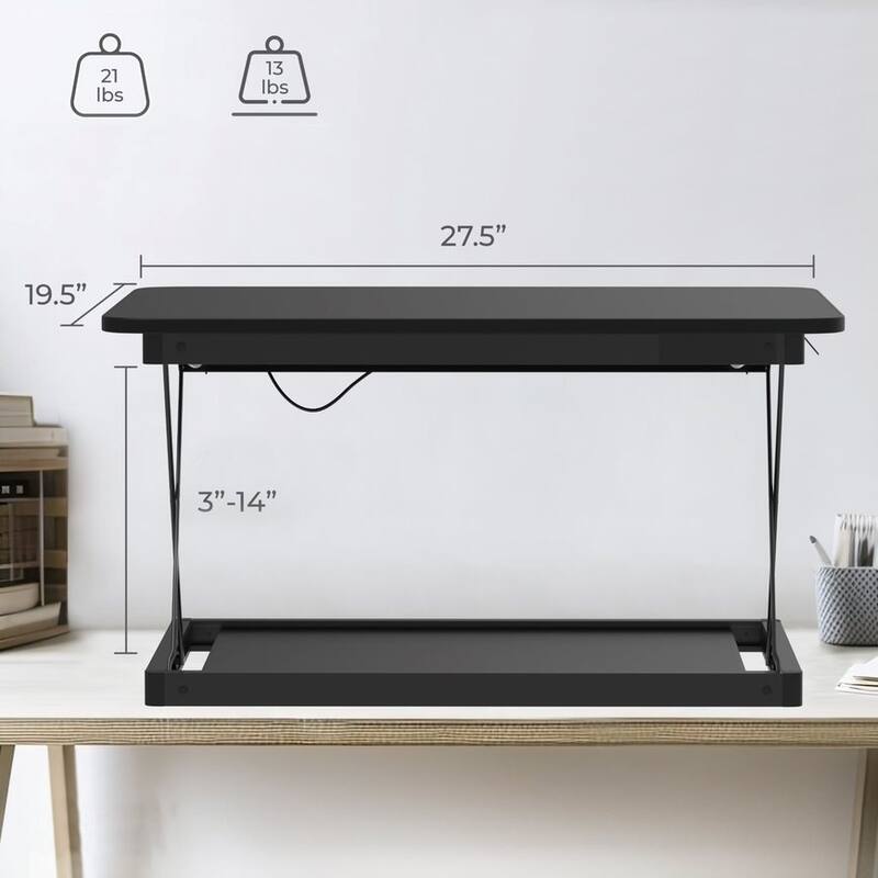 CHANGEdesk Mini desktop standing desk converter adjustable height