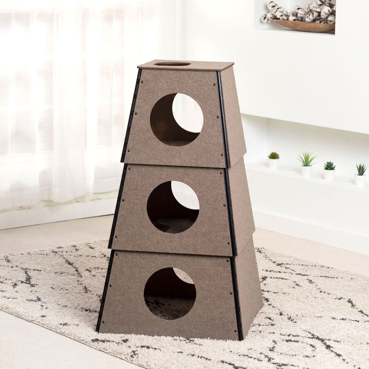 Large cat trees for store sale